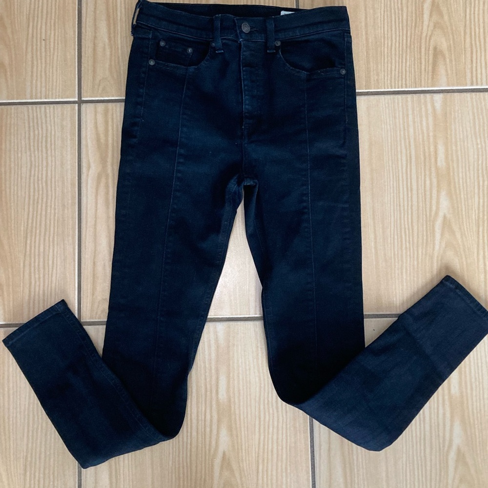 Rag & Bone Black Skinny Jeans Denim 27